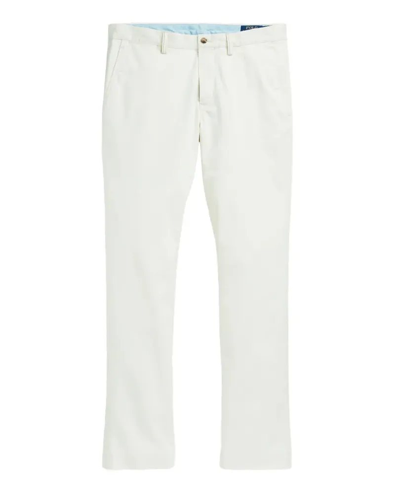 Ralph Lauren logo-embroidered chinos - Weiß Weiß