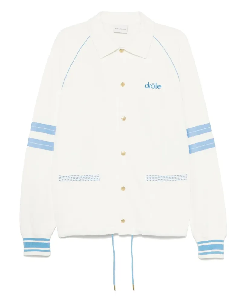 Drôle de Monsieur Le Vest Après-Sport Jacke - Weiß Weiß