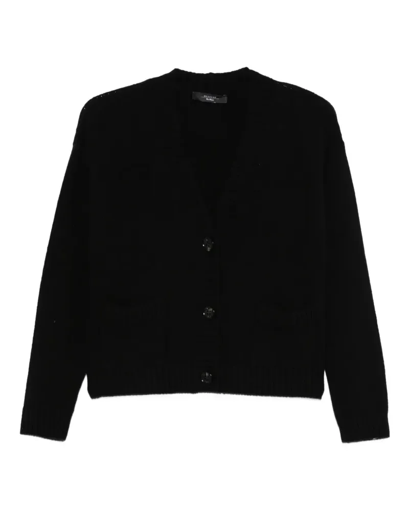 Max Mara virgin wool cardigan - Schwarz Schwarz
