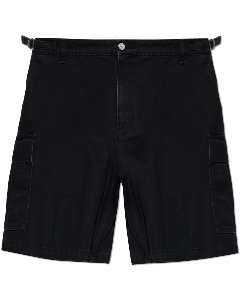 VETEMENTS Klassische Jeans-Shorts - Schwarz Schwarz