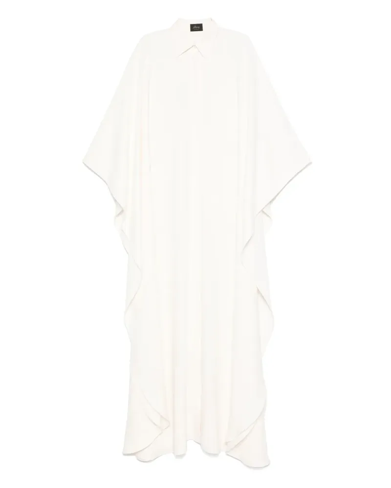 Brioni Kleid aus Seide - Nude Nude