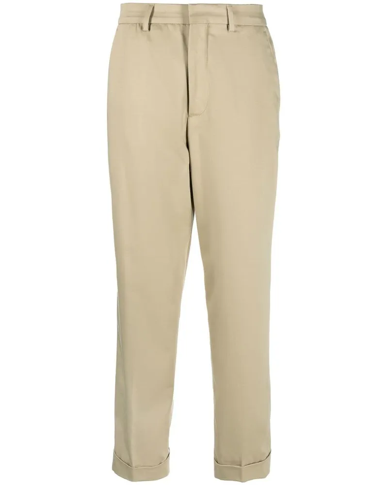 Closed Hose mit hohem Bund - Nude Nude