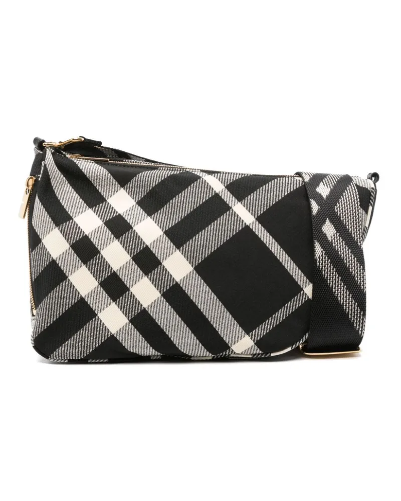 Burberry Mittelgroße Shield Schultertasche - Schwarz Schwarz