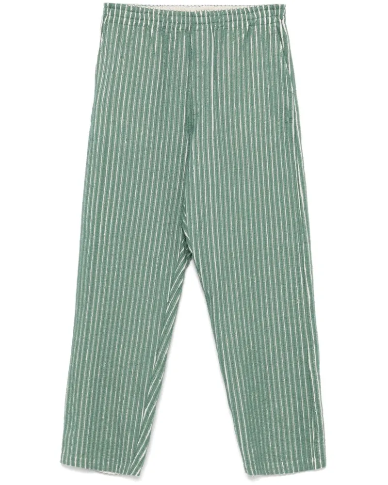 Craig Green Gestreifte Hose - Grün Grün