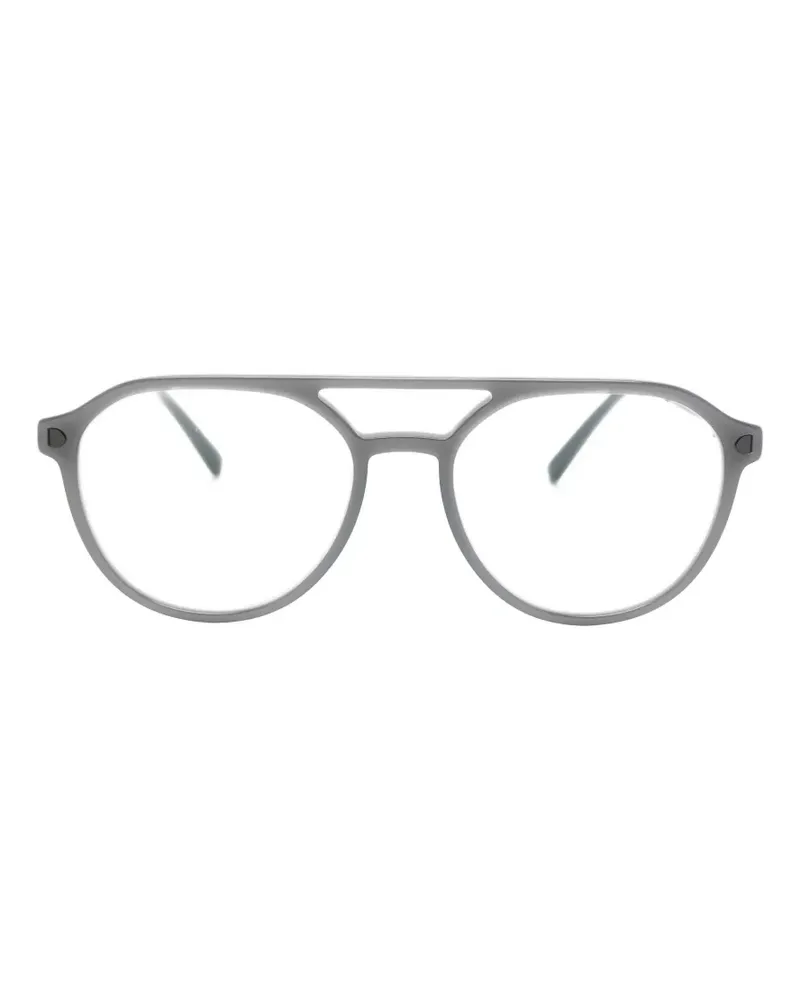 Mykita Jasmi Brille mit Doppelsteg - Grau Grau