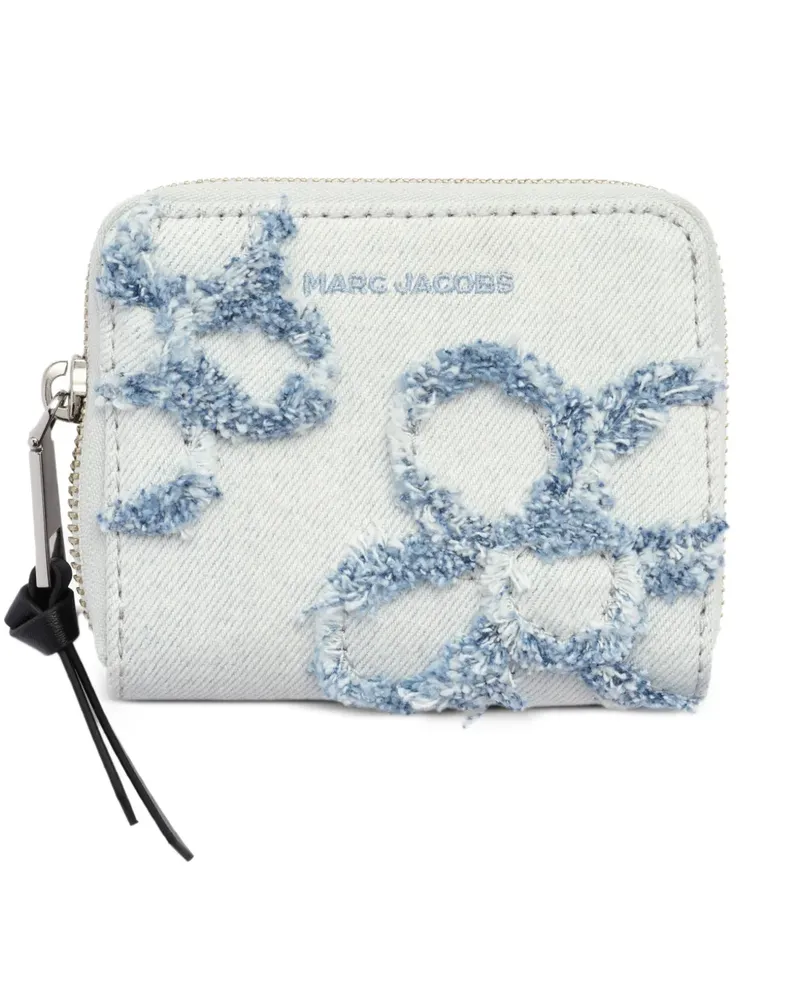 Marc Jacobs The Daisy denim wallet - Blau Blau