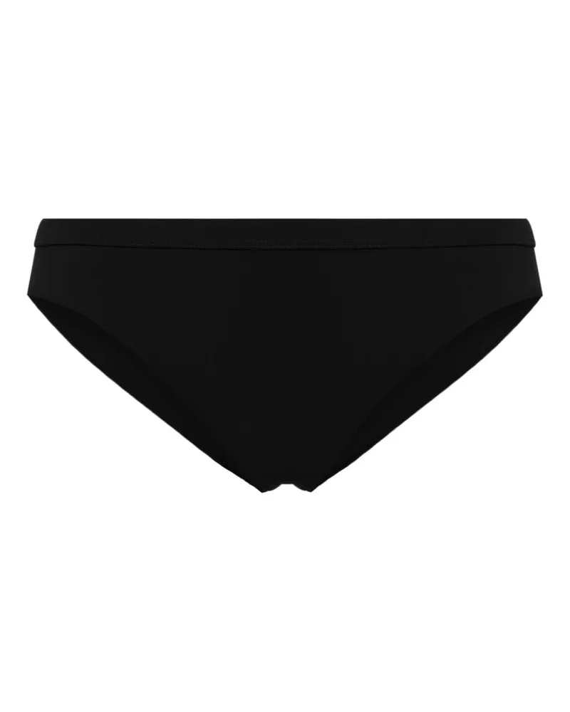 Jil Sander Bikinihöschen mit elastischem Bund - Schwarz Schwarz