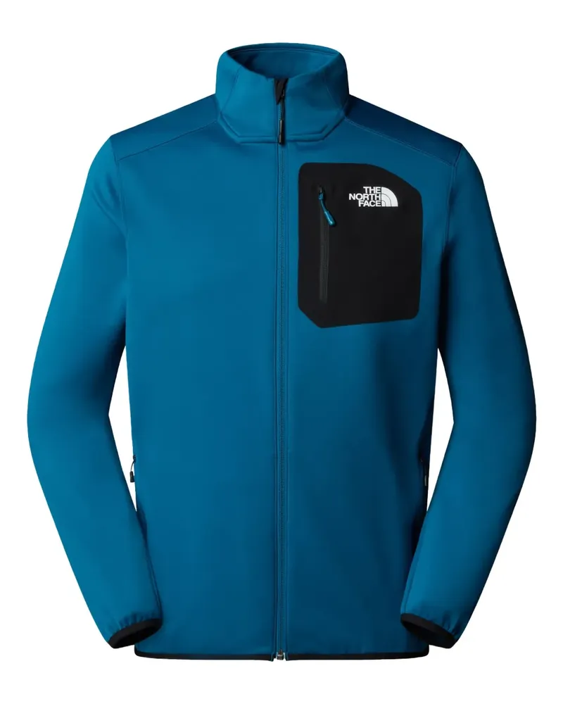 The North Face Crest Jacke mit Reißverschluss - Blau Blau