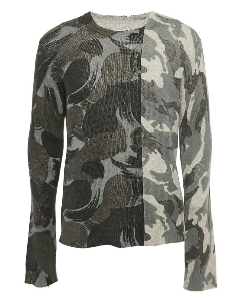 Zadig & Voltaire Pullover mit Camourflage-Muster - Grau Grau
