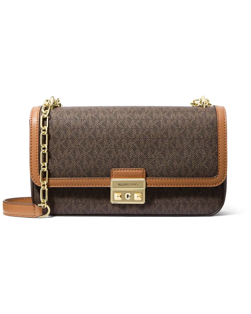 Michael Kors Tasche mit Monogrammmuster - Braun Braun