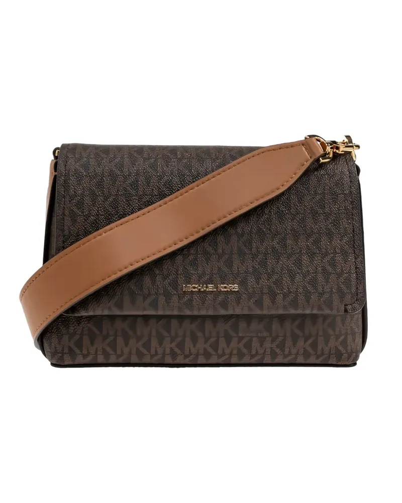 Michael Kors Tasche mit Monogrammmuster - Braun Braun