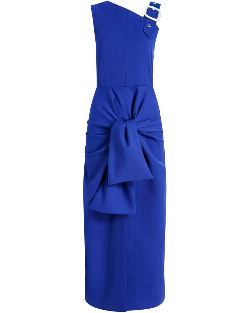 Proenza Schouler Jackie Midikleid - Blau Blau