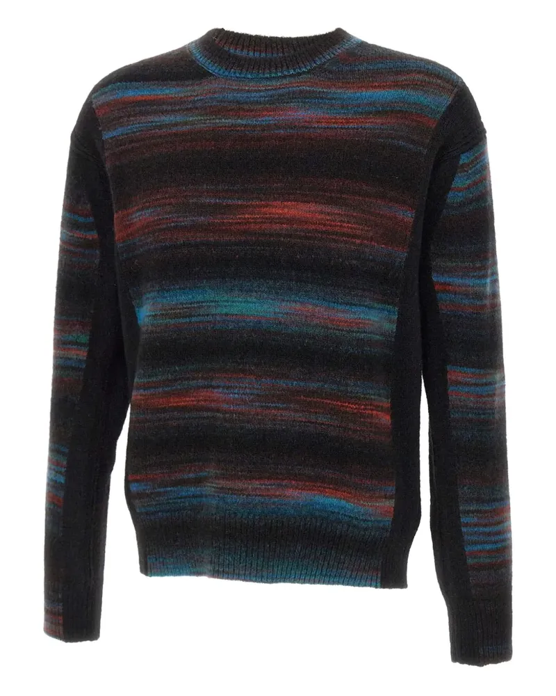 Paul Smith striped crew-neck sweater - Schwarz Schwarz