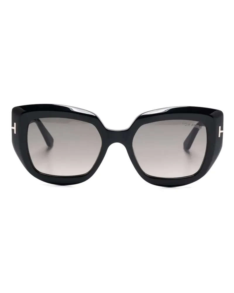 Tom Ford Saltzman Sonnenbrille - Schwarz Schwarz