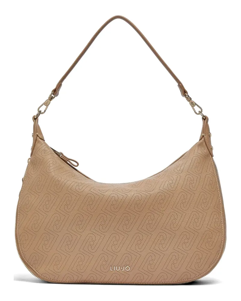 Liu Jo Große Tasche mit Laser-Cuts - Braun Braun