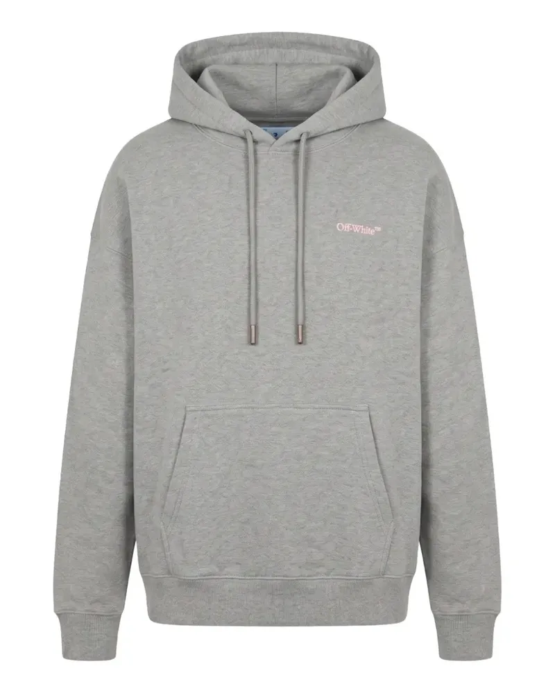 OFF-WHITE Hoodie mit Arrows-Print - Grau Grau