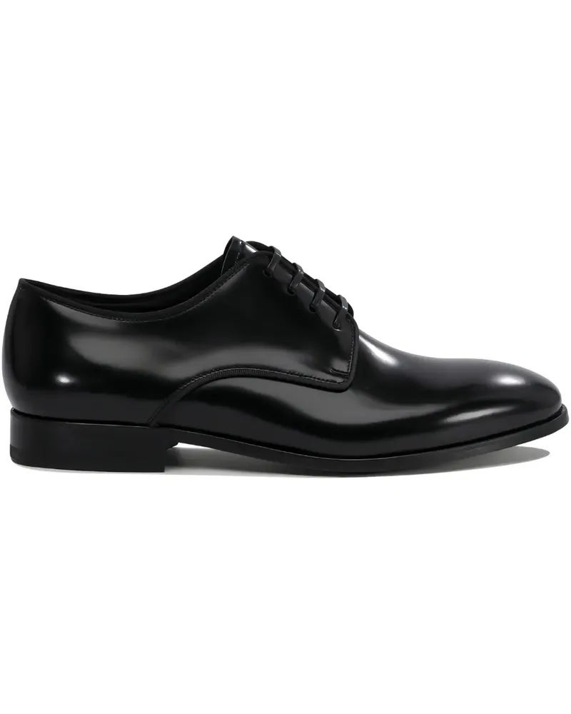 Fabi Klassische Derby-Schuhe - Schwarz Schwarz