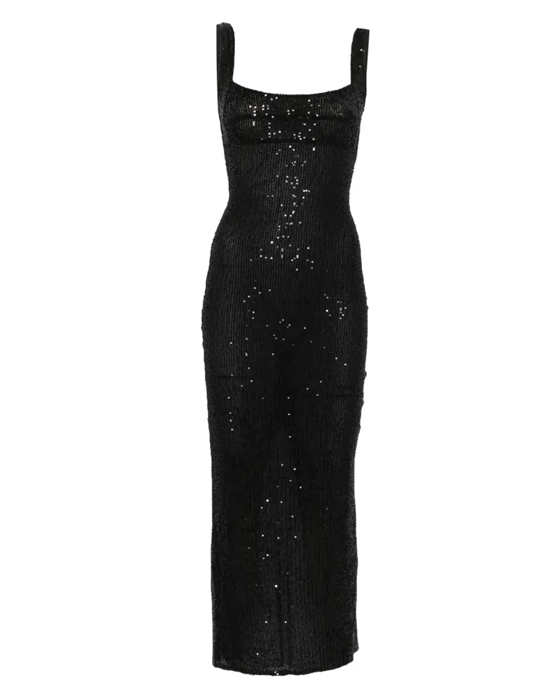 ATU Body Couture sequinned midi dress - Schwarz Schwarz