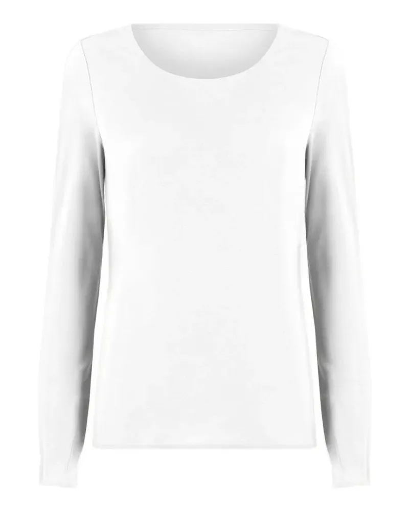 Wolford Langarmshirt aus Jersey - Weiß Weiß