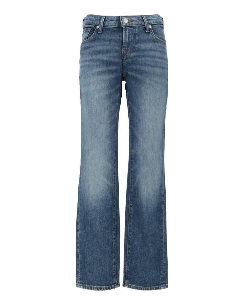 7 for all mankind Low Cigarette straight-leg jeans - Blau Blau