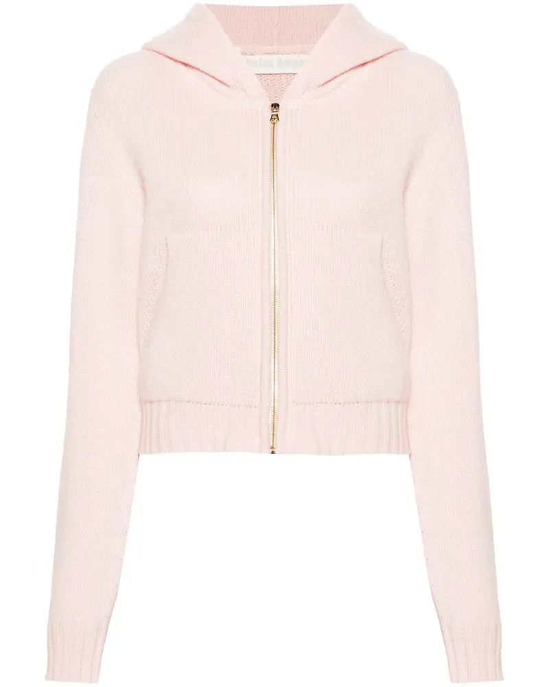 Palm Angels Hoodie mit Logo-Stickerei - Rosa Rosa