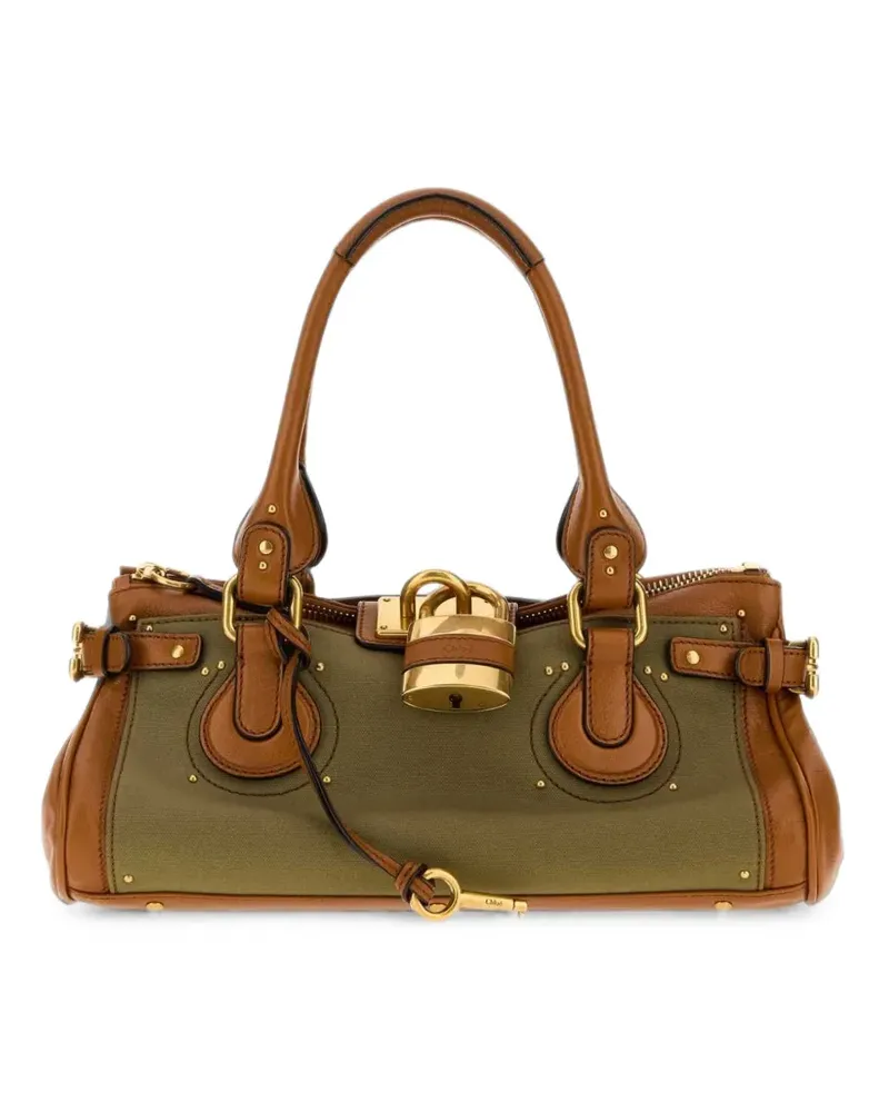 Chloé Paddington canvas tote bag - Braun Braun