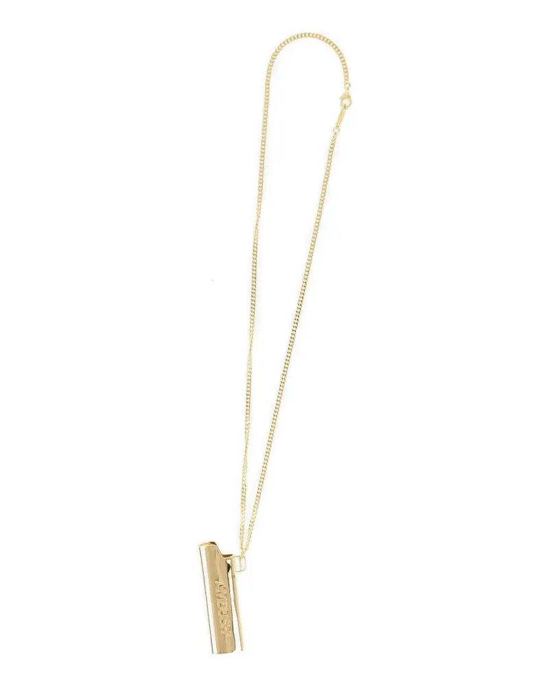 AMBUSH lighter-case necklace - Gold Gold