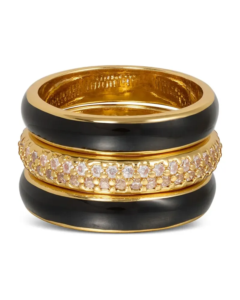 Roxanne Assoulin A Touch of Midnight Ring - Gold Gold