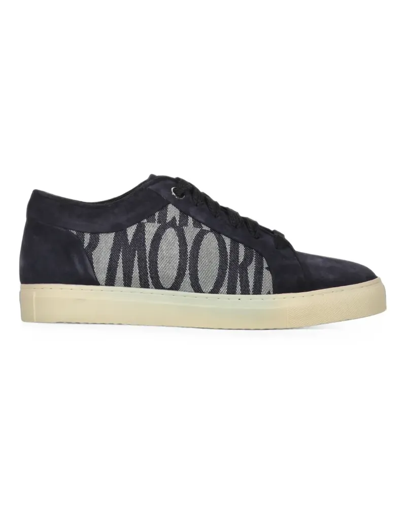 MOORER Sneakers mit Schnürung - Blau Blau