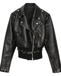 3.1 phillip lim Bikerjacke Schwarz