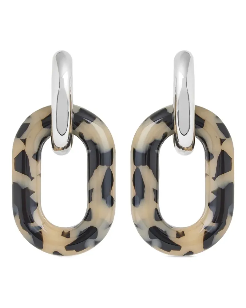 Paco Rabanne Gemusterte Ohrringe - Silber Silber