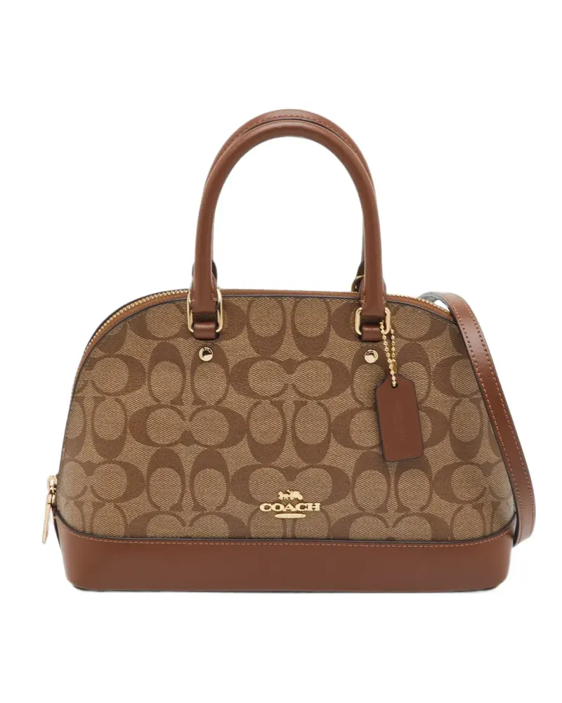 Coach Sierra signature satchel bag - Braun Braun