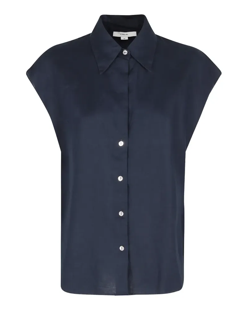Vince short sleeve shirt - Blau Blau
