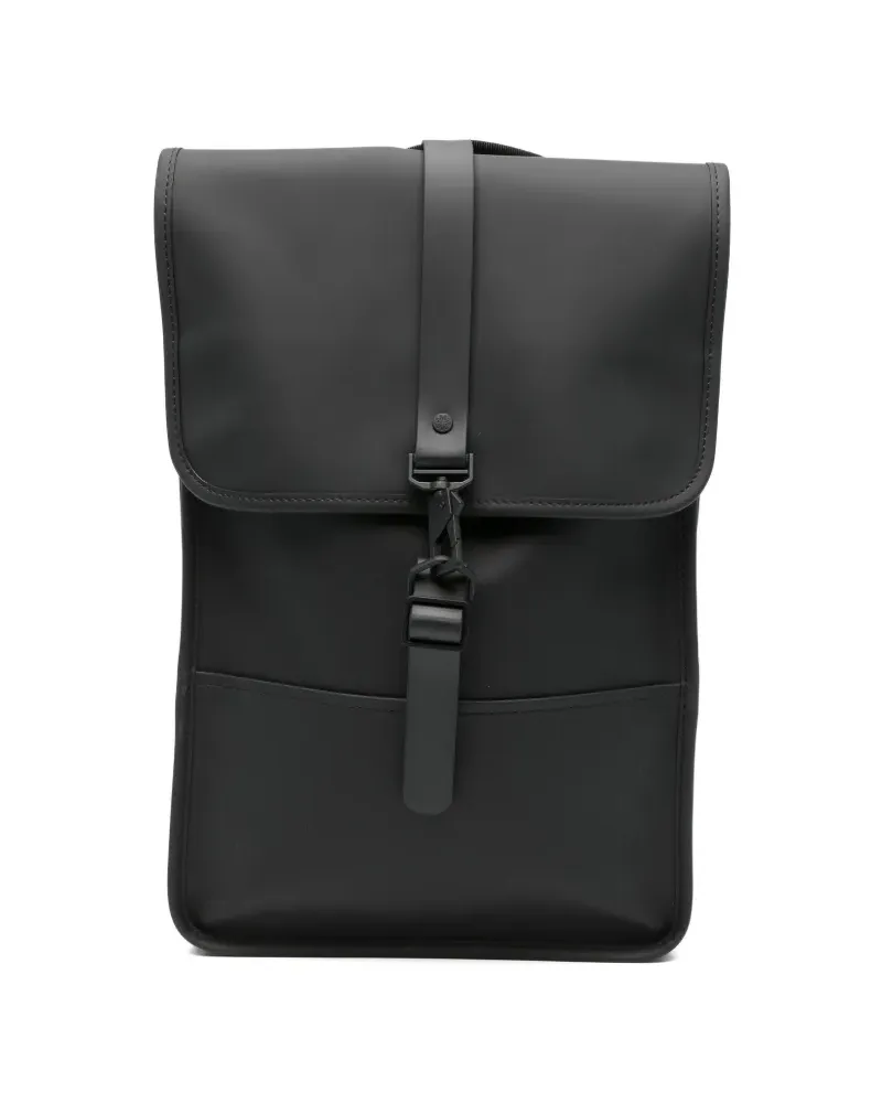 RAINS mini buckle backpack - Schwarz Schwarz