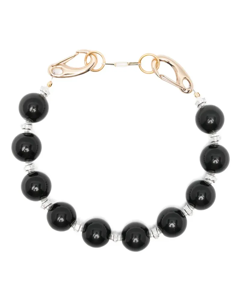 ATU Body Couture Halskette mit Perlen - Schwarz Schwarz