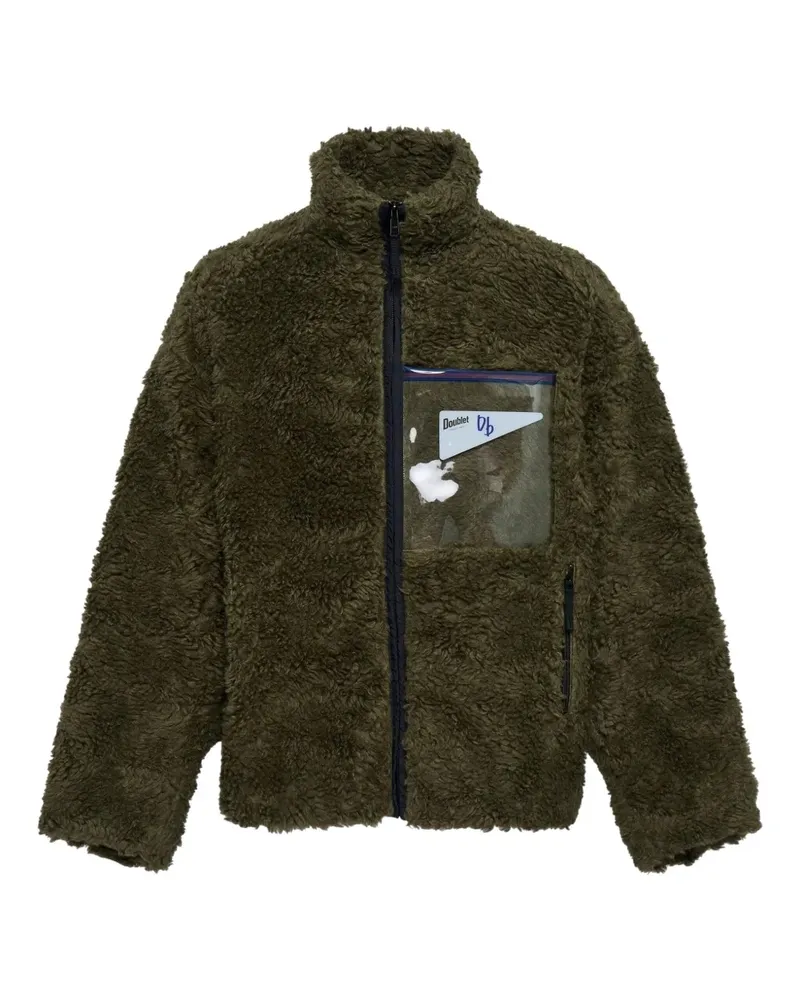 Doublet zip-up fleece jacket - Grün Grün