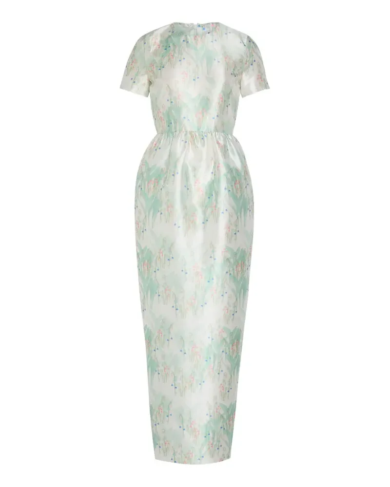 BERNADETTE Lexi floral-print maxi dress - Nude Nude