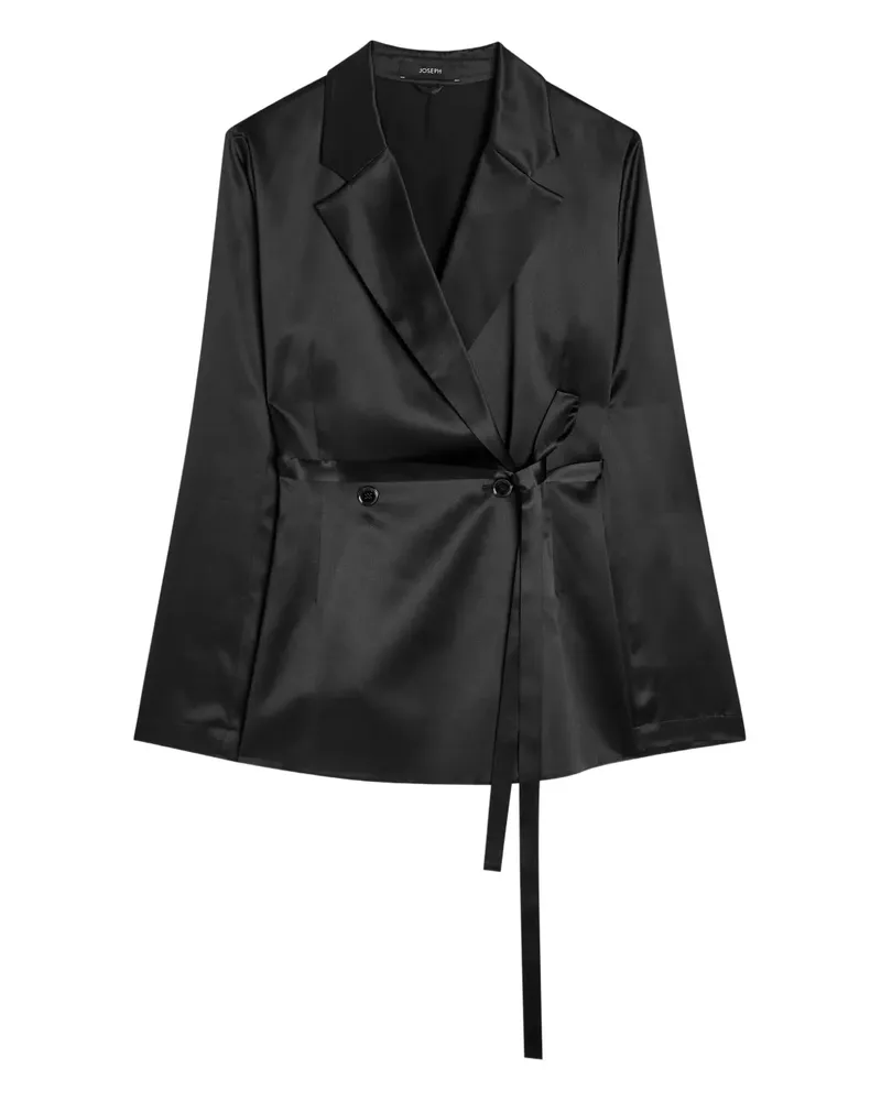 Joseph oubert silk double-breasted blazer - Schwarz Schwarz