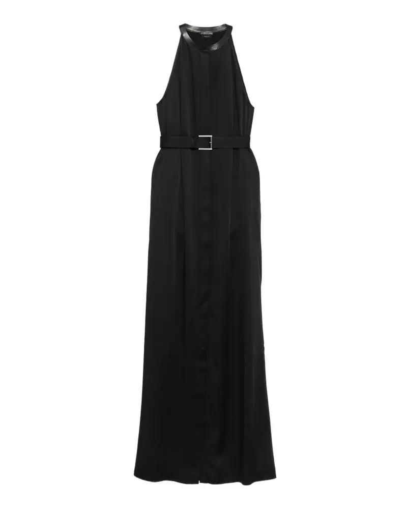 Tom Ford Kleid mit Gürtel - Schwarz Schwarz