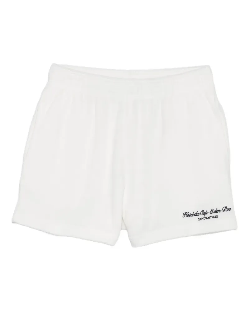 SPORTY & RICH Shorts mit Stickerei - Weiß Weiß