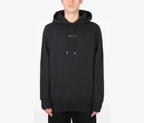 Hoodie mit Logo-Print - Schwarz