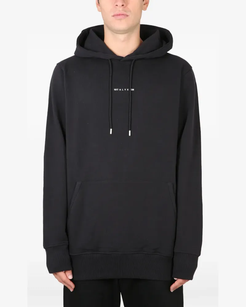 1017 ALYX 9SM Hoodie mit Logo-Print - Schwarz Schwarz