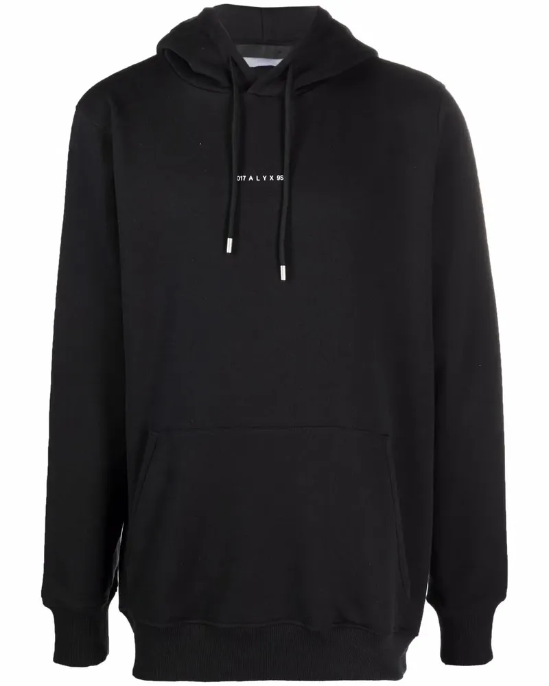 1017 ALYX 9SM Hoodie mit Logo-Print - Schwarz Schwarz
