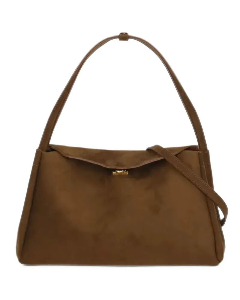 THEMOIRÈ foldover-top shoulder bag - Braun Braun