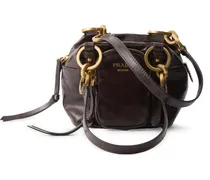 Mini Dangle Tote Bag - Braun