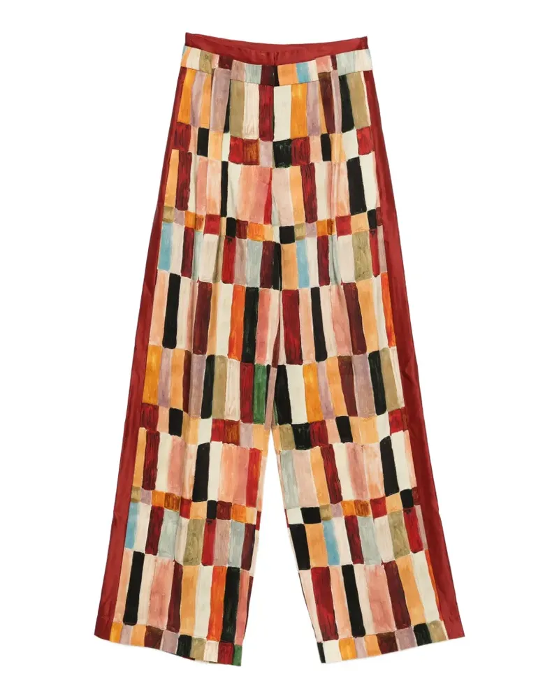 ALEMAIS x Laurence Leenaert Marjorelle Hose - Rot Rot