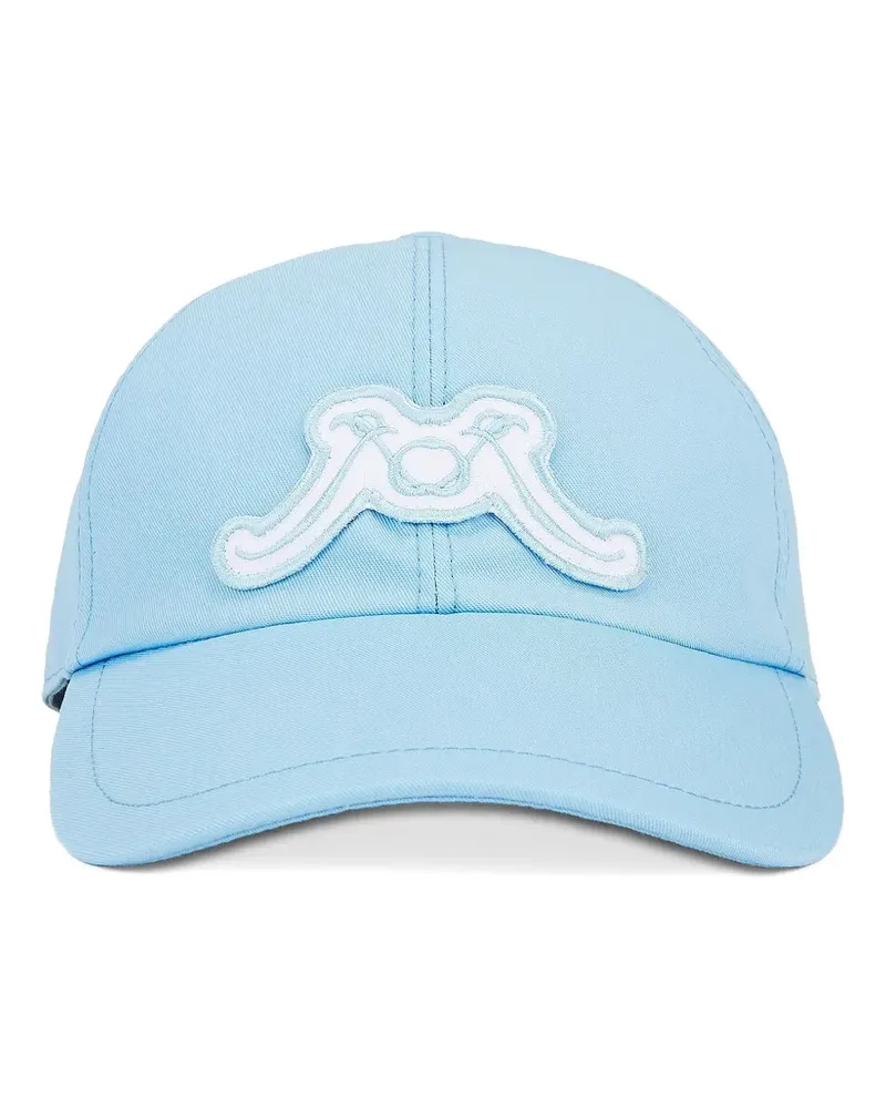 Rowen Rose Baseballkappe mit Logo-Stickerei - Blau Blau