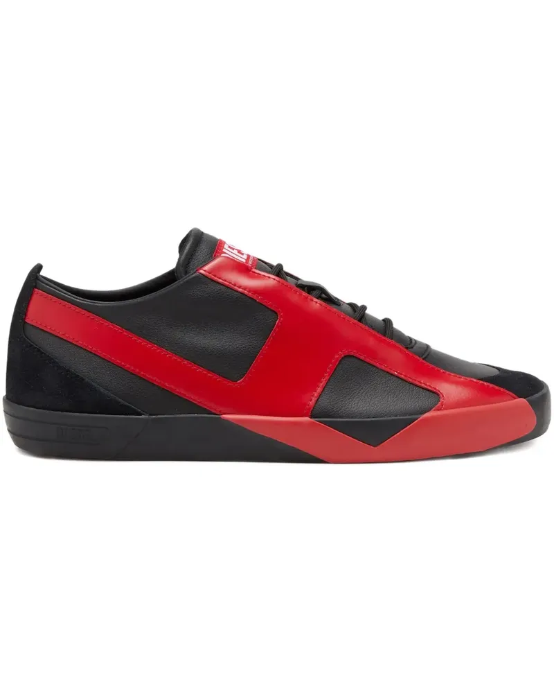 Diesel S-Slante-D Low Sneakers - Schwarz Schwarz