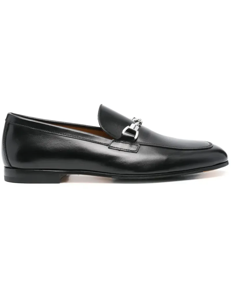 Doucal´s Loafer mit Horsebit-Detail - Schwarz Schwarz