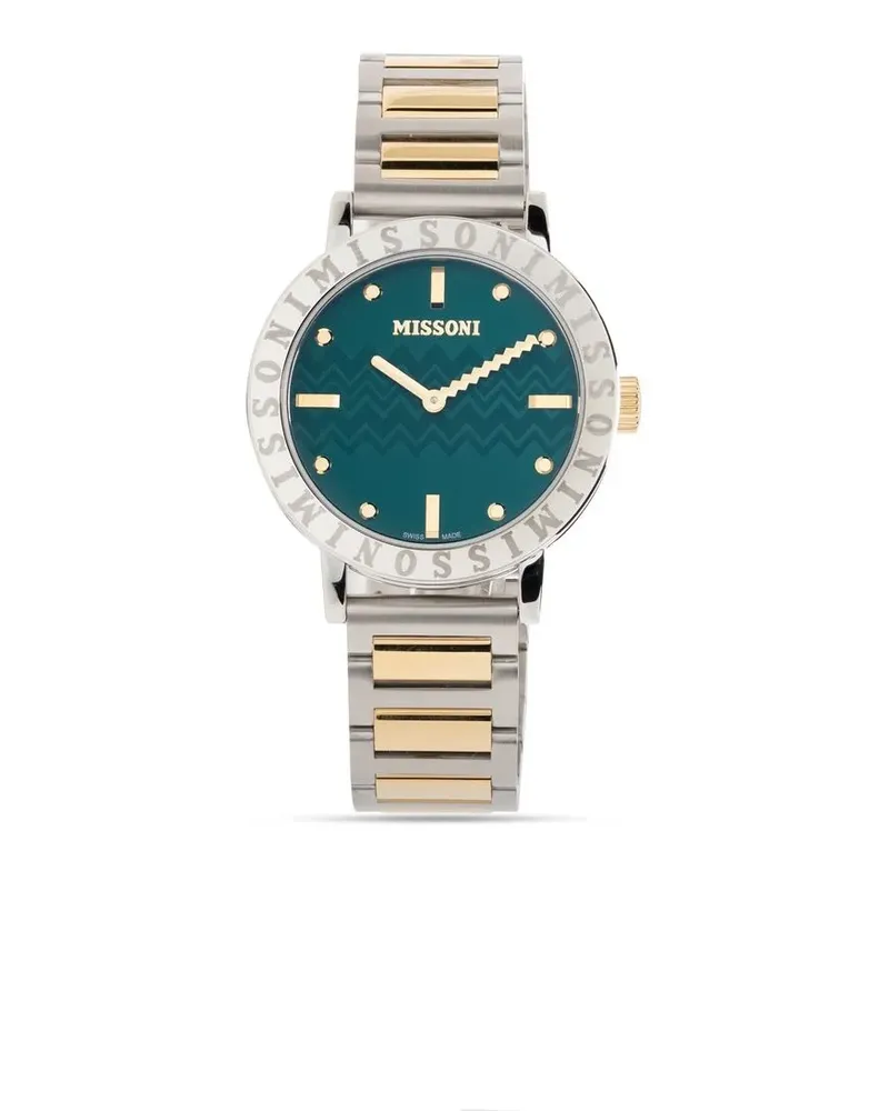 Missoni M2 34mm - Silber Silber